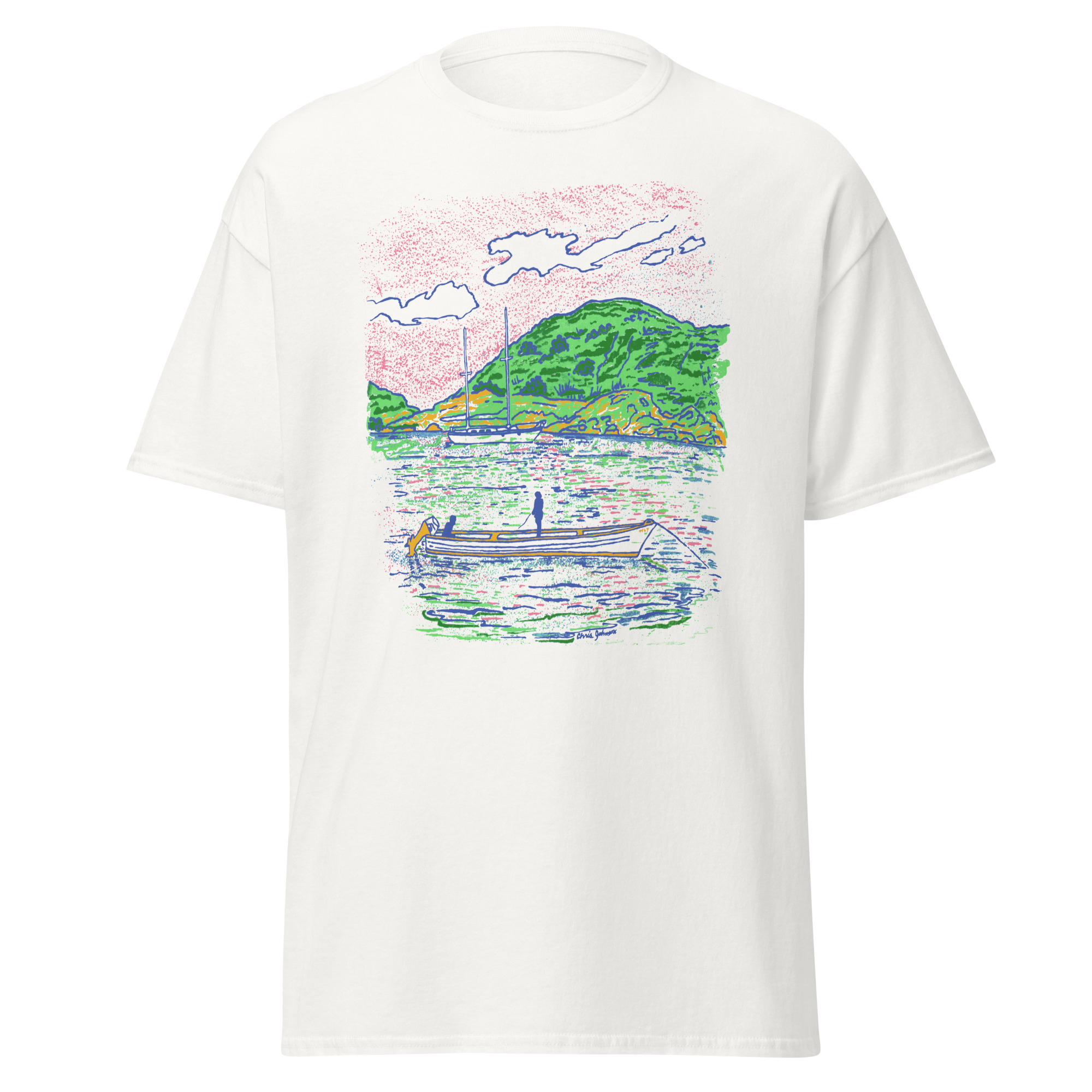 Fishing from the Longboat - Unisex classic tee