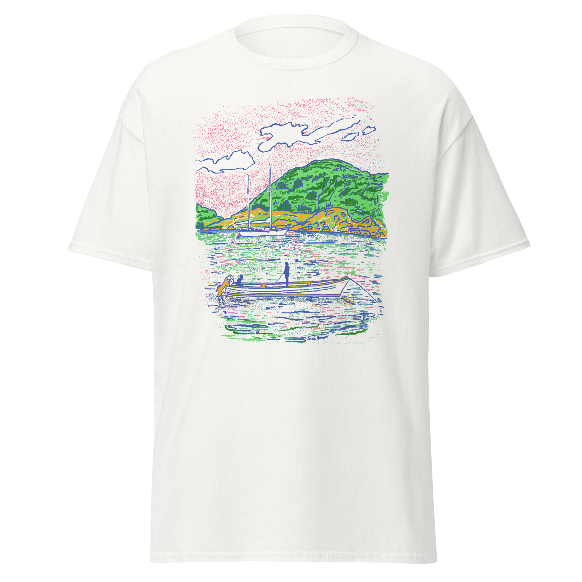 Fishing from the Longboat - Unisex classic tee